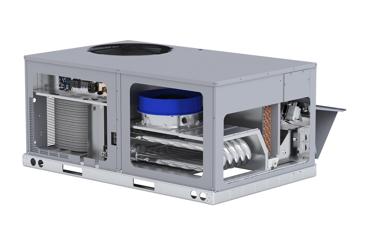 WeatherMaker® 48FC Single-Packaged Rooftop Unit with EcoBlue™ Technology 