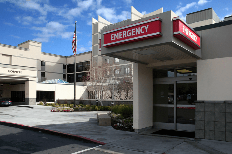 Hospital building
