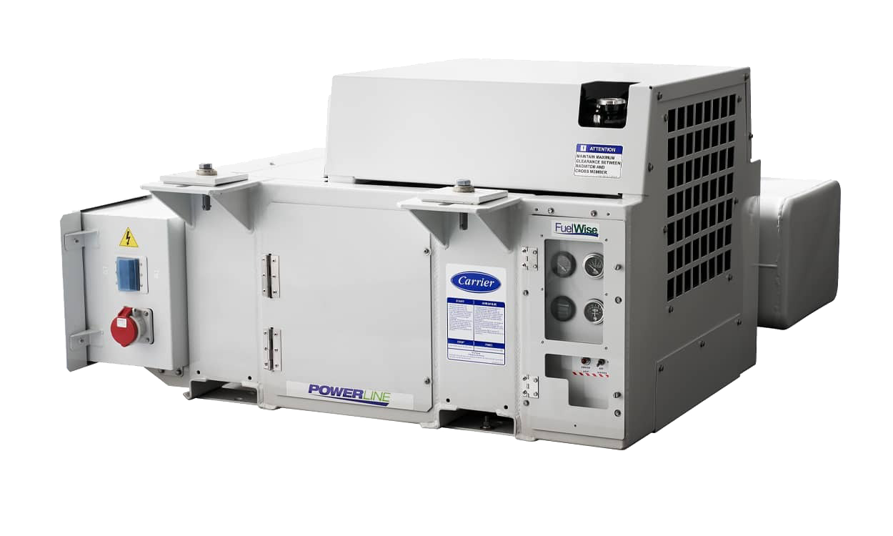 Carrier Container Powerline UG15 Series 55 EU stage V Compliant Generator Set